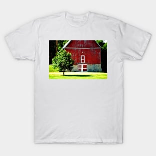 Red Barn Doors T-Shirt